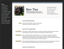 Tablet Screenshot of bentisa.com